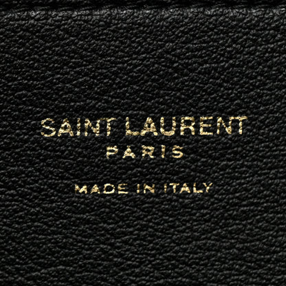 Saint Laurent Calfskin Large Shopping Tote Black 7 of 11