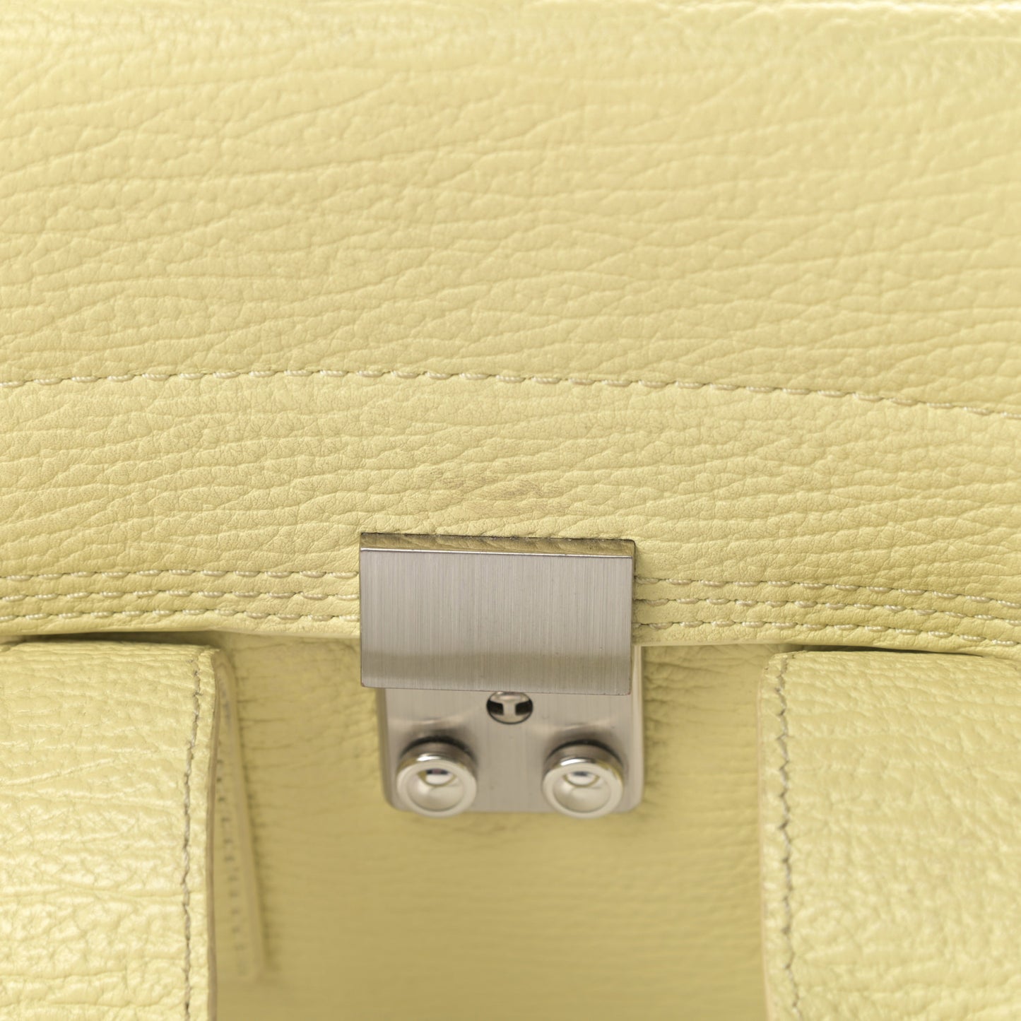 Textured Calfskin Mini Pashli Satchel Citron