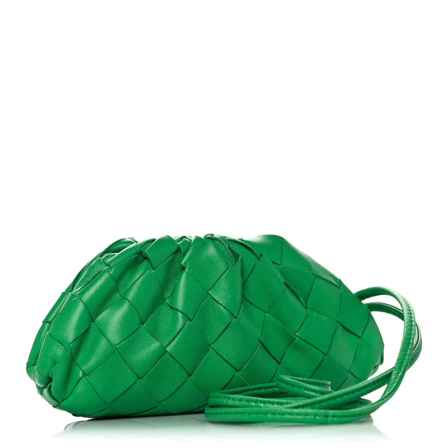 Nappa Intrecciato Coin Purse Parakeet
