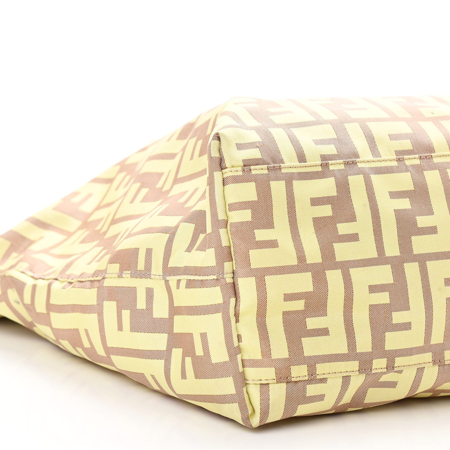 Canvas Zucca Roll Shopping Tote Tobacco Yellow