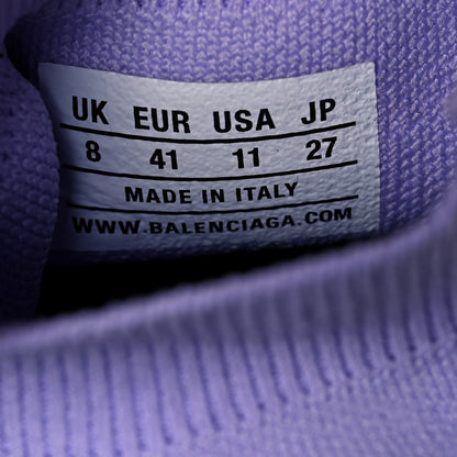 Balenciaga Technical 3D Recycled Knit Womens Speed 2.0 Sneakers 41 Monocolor Lilla 7 of 8