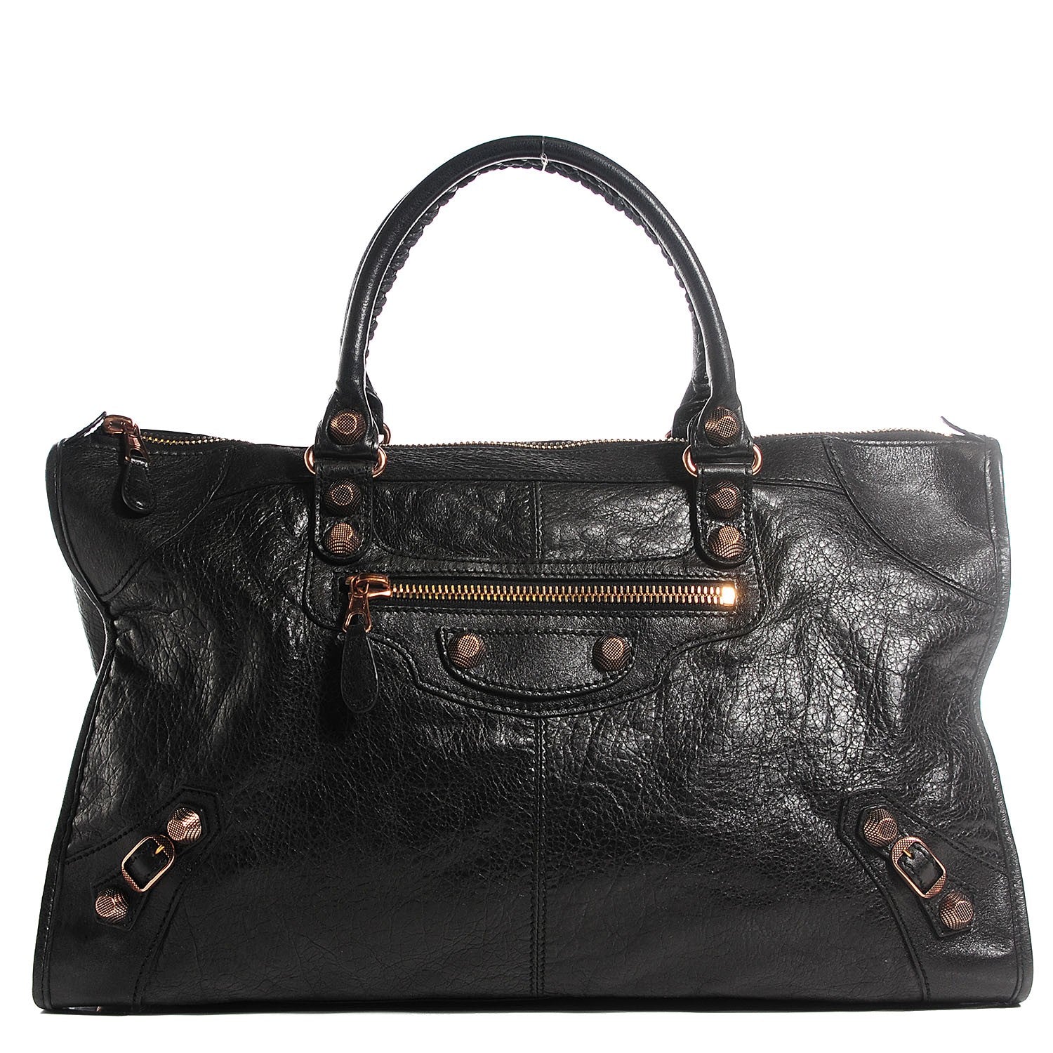 Balenciaga Agneau Giant 12 Rose Gold Hardware Work Black 1 of 11