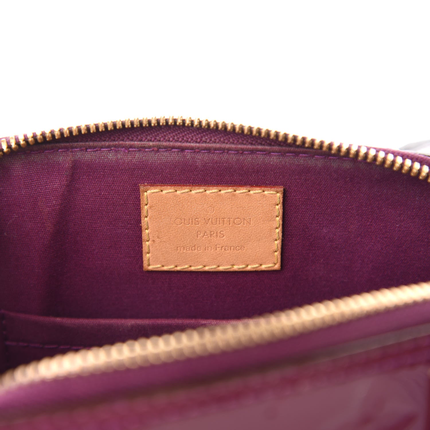 Louis Vuitton Vernis Alma BB Amethyste 8 of 15