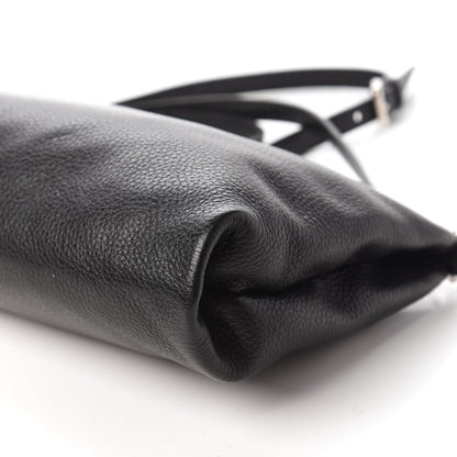 Prada Vitello Daino Crossbody Bag Black 7 of 9