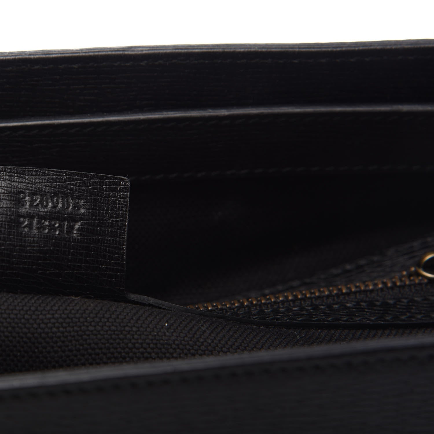Gucci Textured Calfskin Large Bright Bit Tote Black 7 of 9