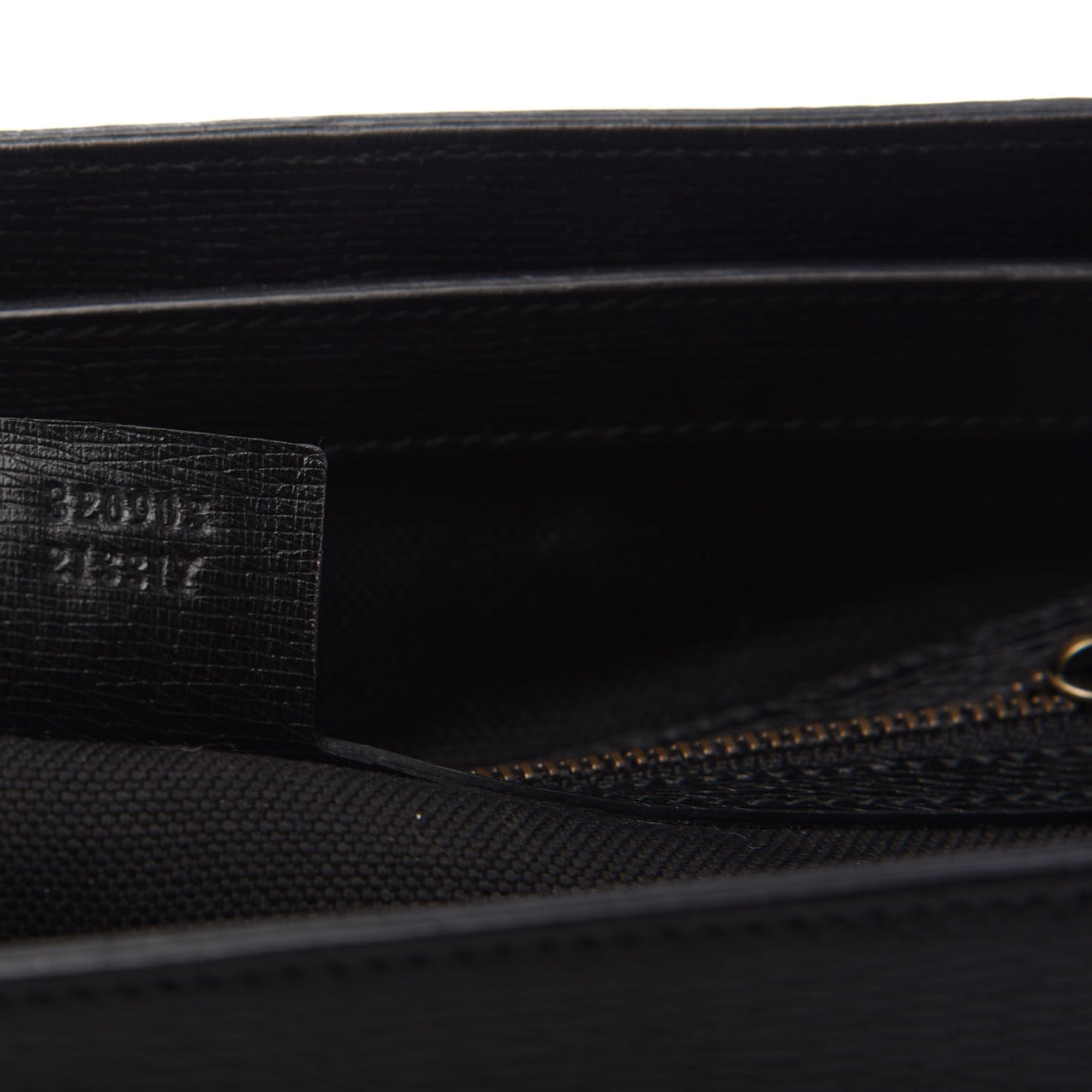 Textured Calfskin Large Bright Bit Tote Black
