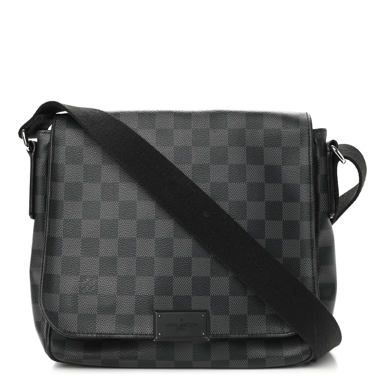 Louis Vuitton Damier Graphite District PM 1 of 11