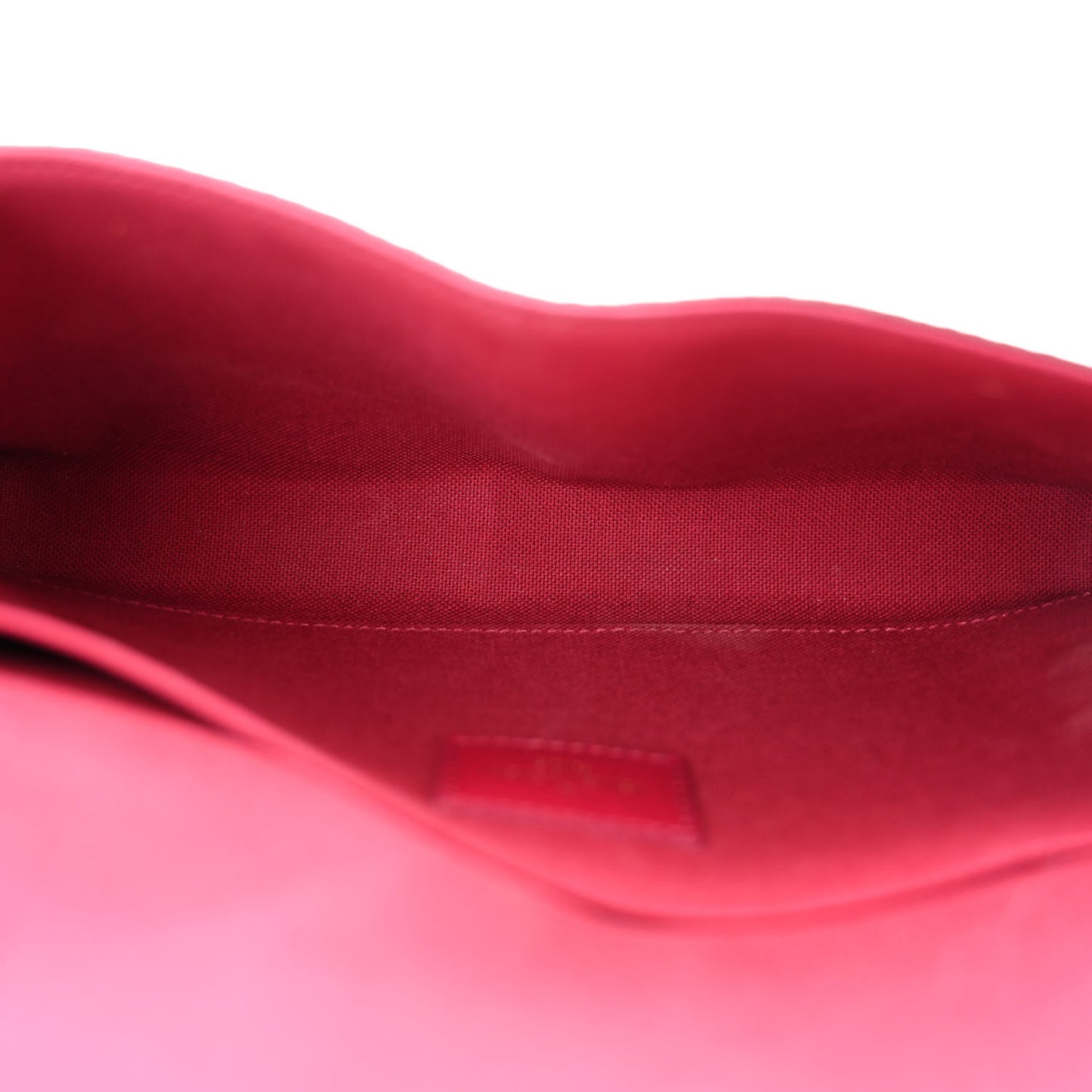 Monogram Pochette Felicie Chain Wallet Fuchsia