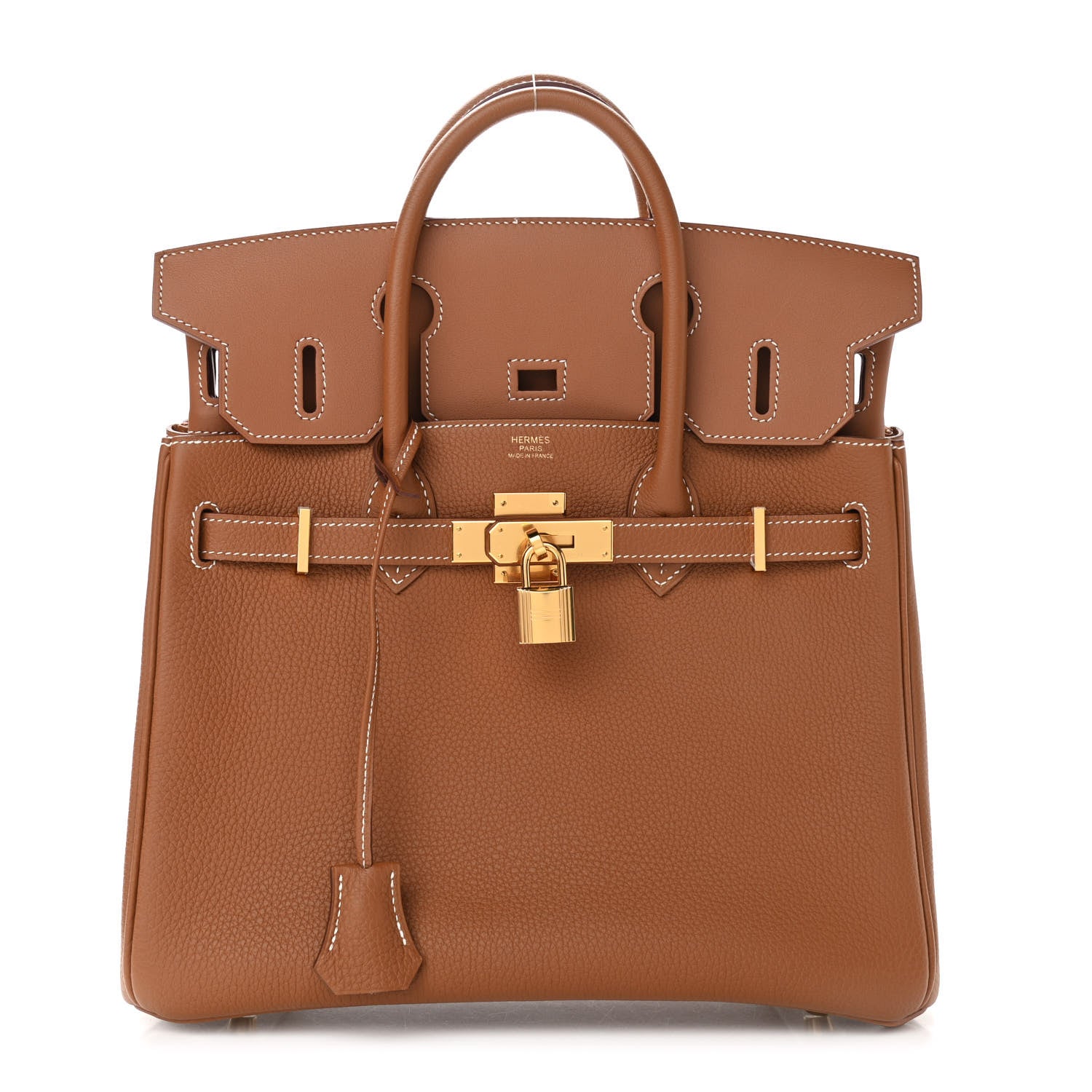 Hermes Togo Swift Canvas 3 in 1 Birkin 30 Gold 3 of 14