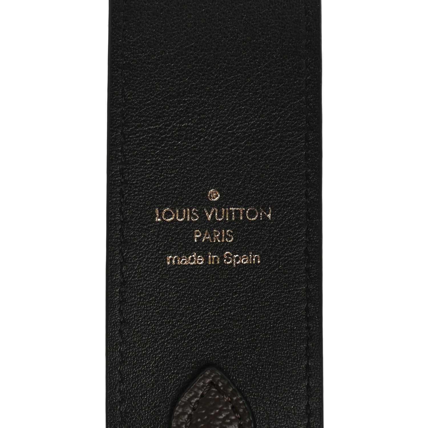 Louis Vuitton Monogram Bandouliere Shoulder Strap Black 5 of 6