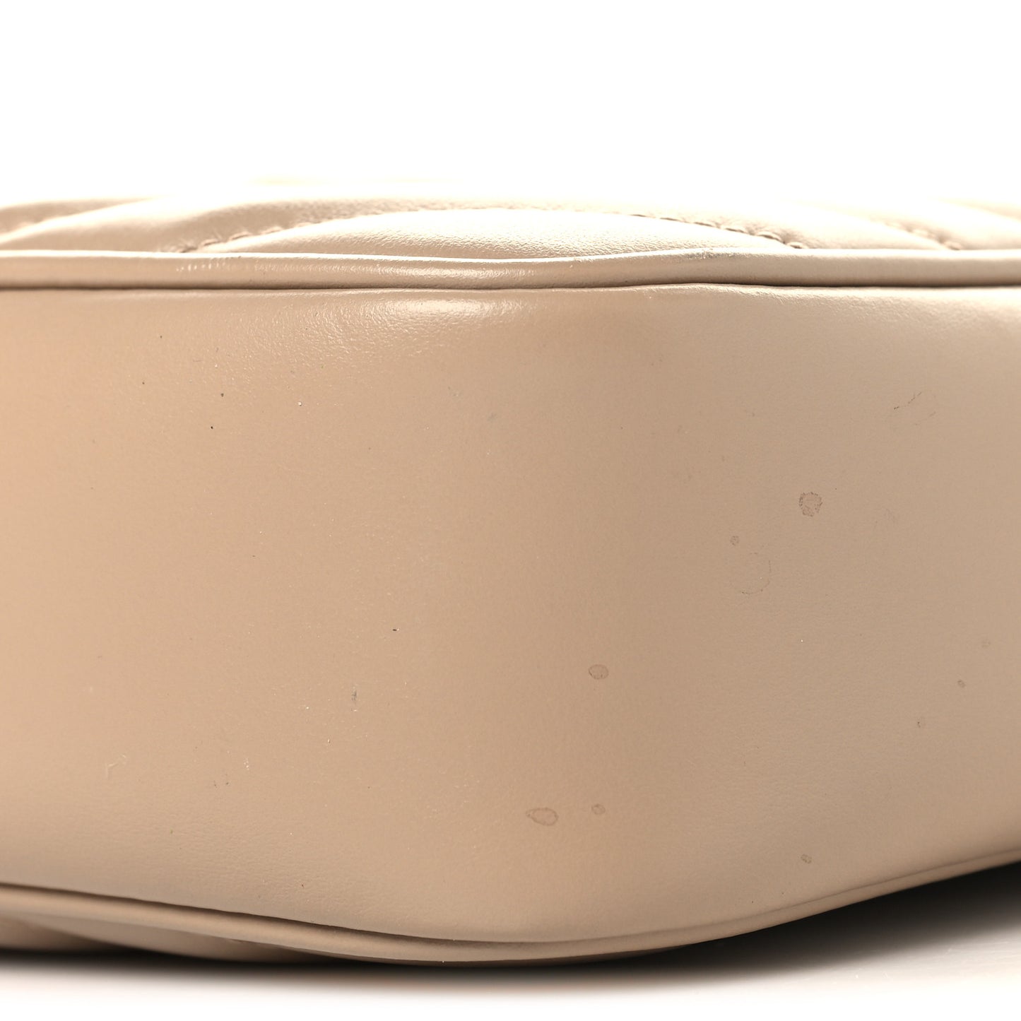 Calfskin Matelasse Monogram Lou Camera Bag Dark Beige