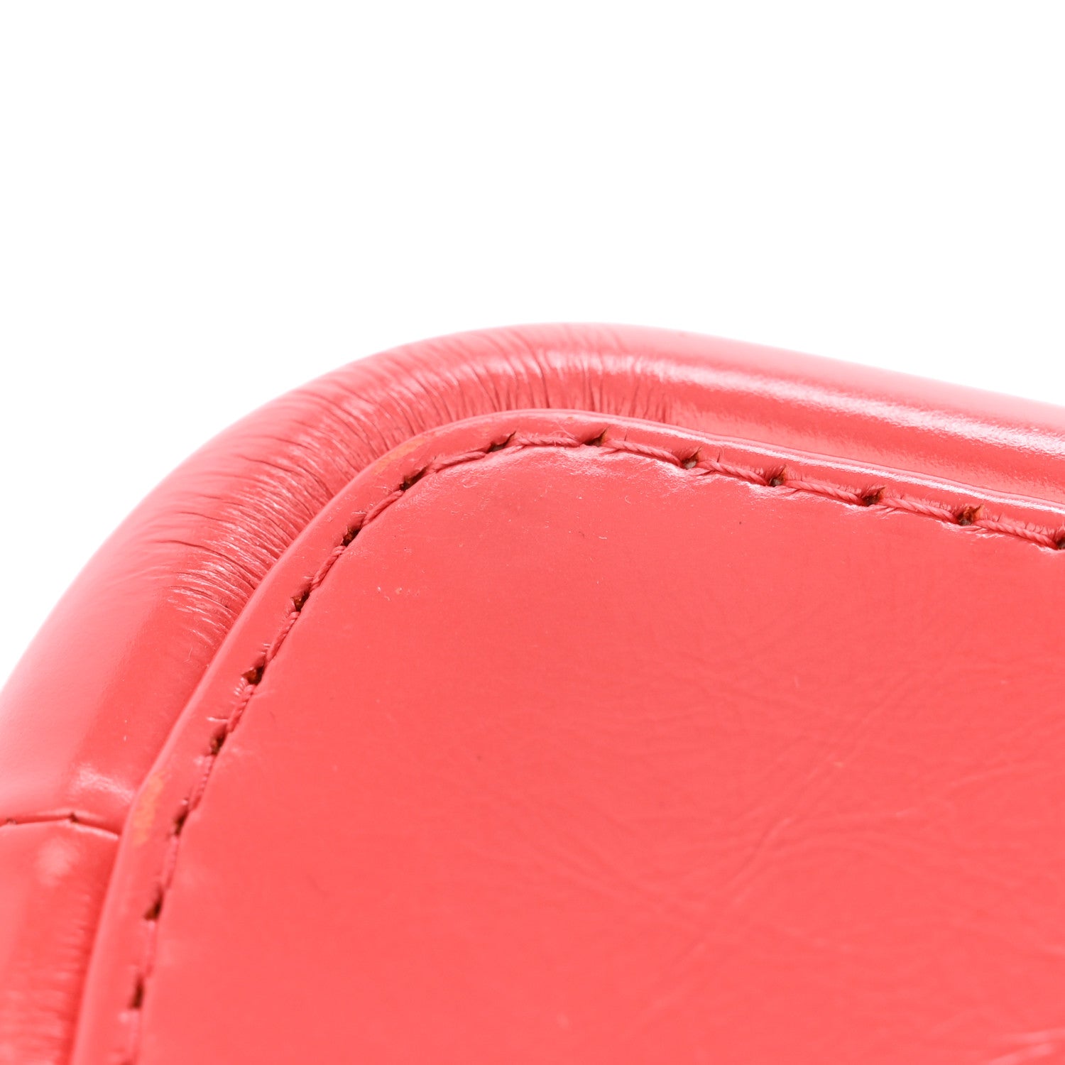 Chanel Aged Calfskin Quilted Small Gabrielle Hobo Red 14 of 14