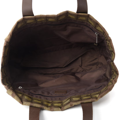 Chanel Nylon Medium Travel Tote Khaki 5 of 16