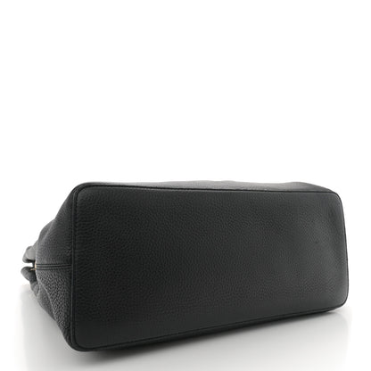 Gucci Pebbled Calfskin Large Soho Hobo Black 4 of 11