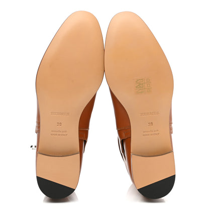 Hermes Calfskin Neo Low Boots 36 Natural 5 of 9