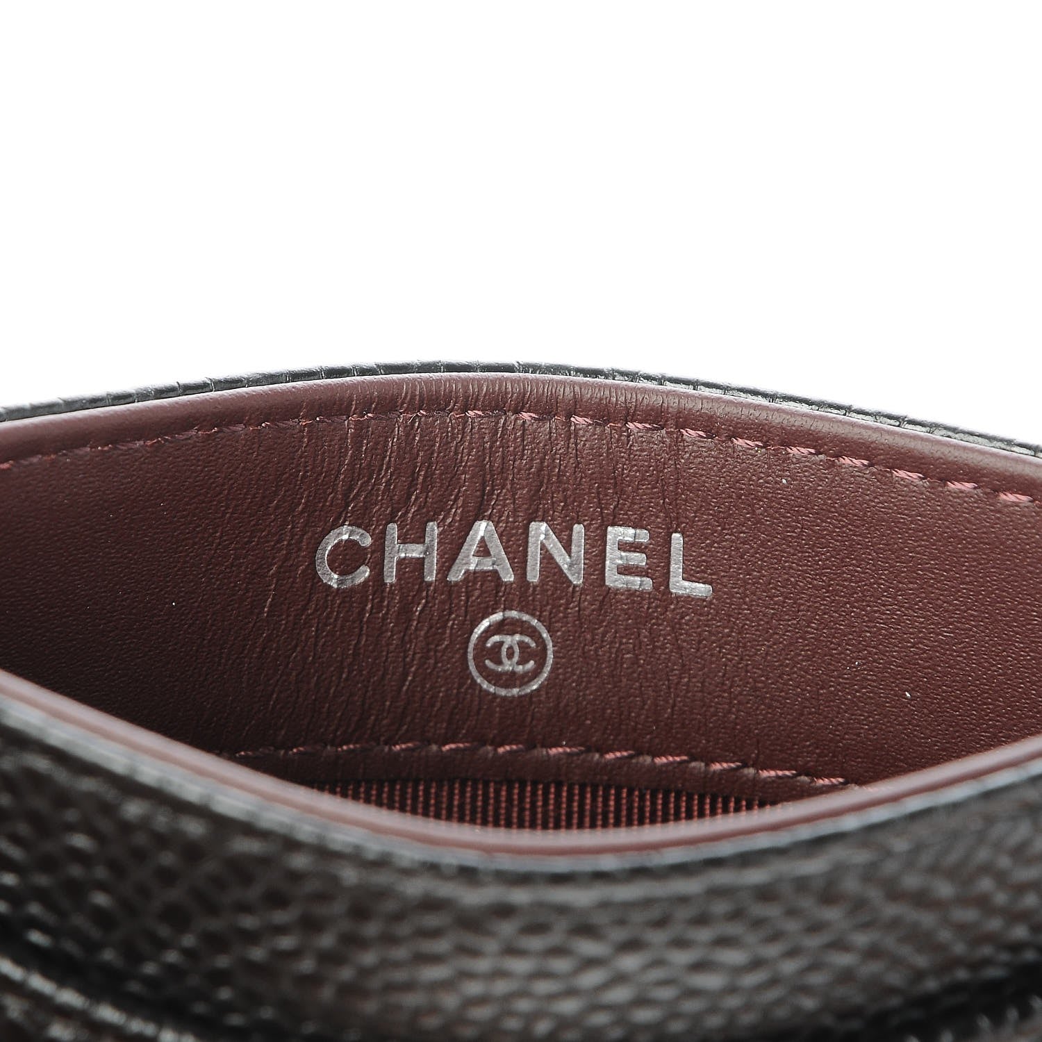 Chanel Caviar Quilted Card Holder Black 6 of 9