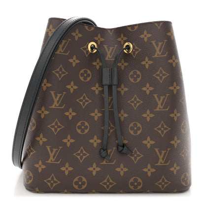 Louis Vuitton Monogram Neonoe MM Black 1 of 11