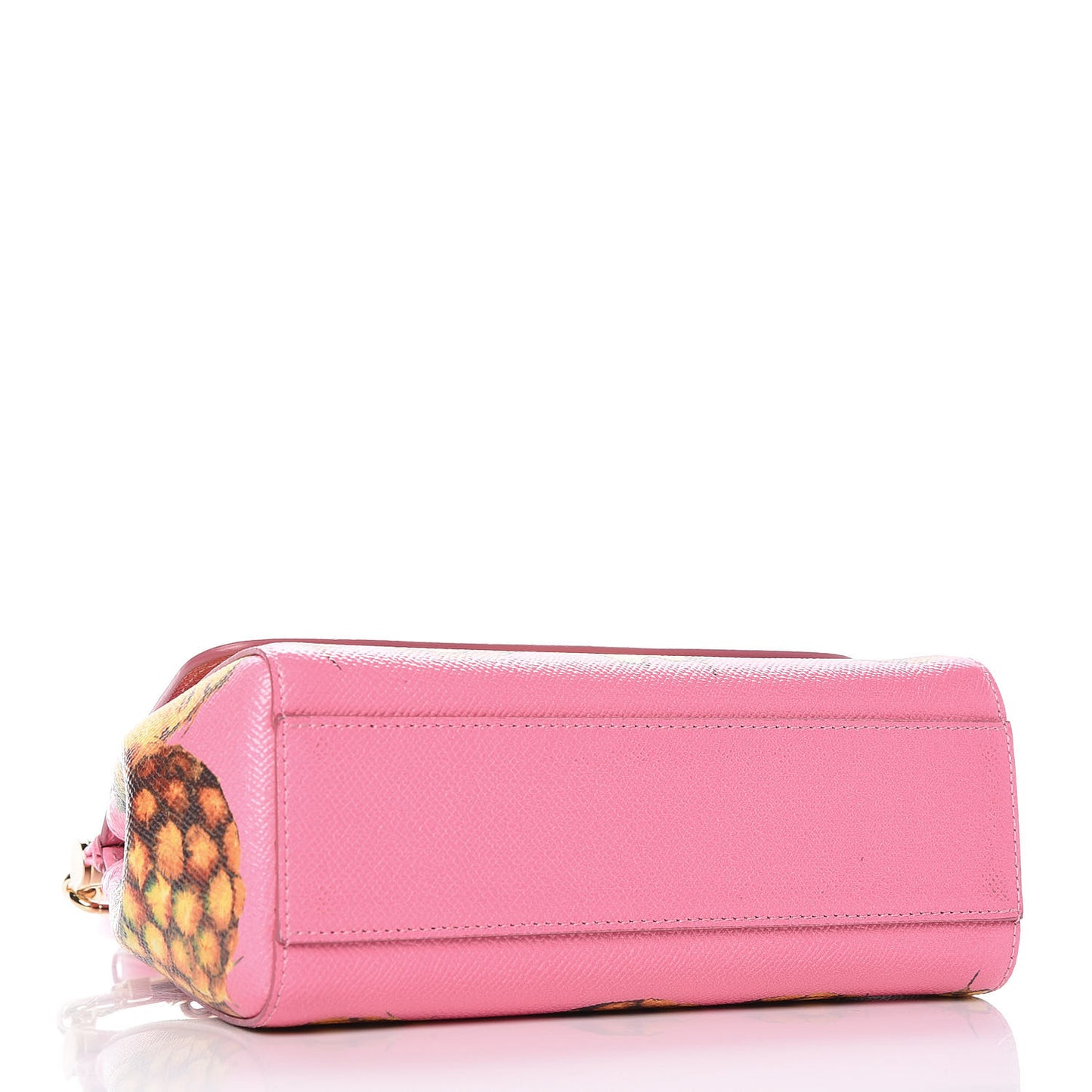 Dauphine Pineapple Print Small Miss Sicily Satchel Rosa