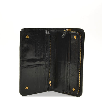 Prada Sequin Camouflage Continental Wallet Mimetico 5 of 6