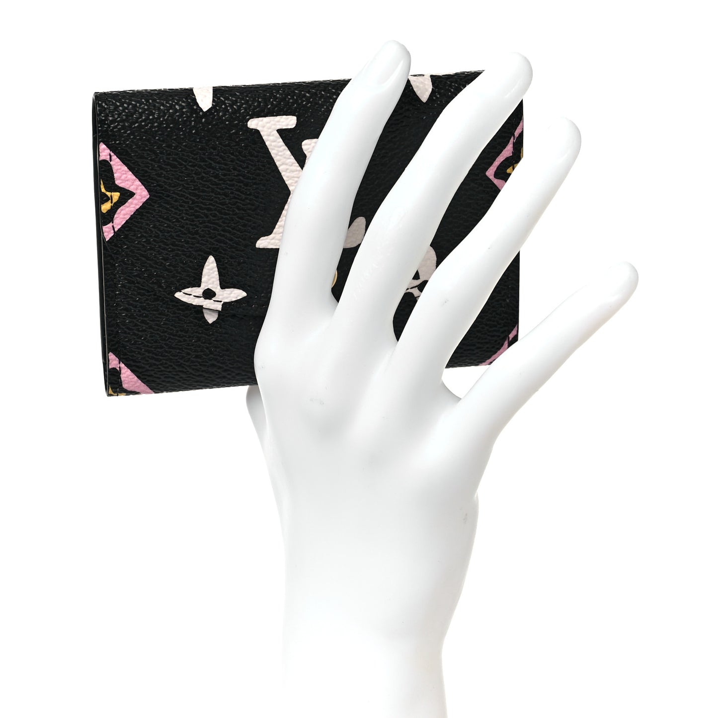 Monogram Giant Wild At Heart Rosalie Coin Purse Black