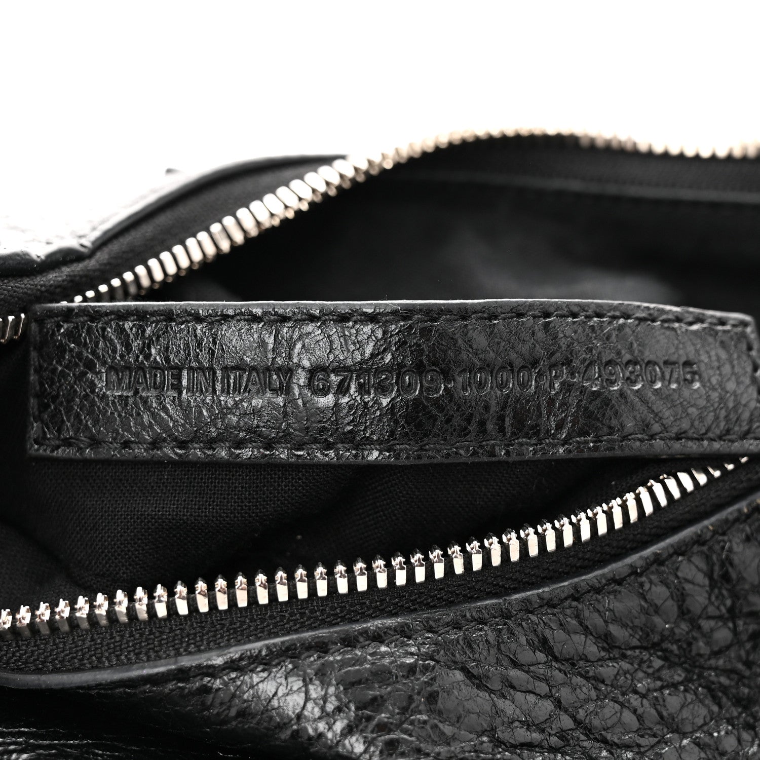 Balenciaga Agneau Arena Le Cagole Shoulder Bag XS Black 7 of 10