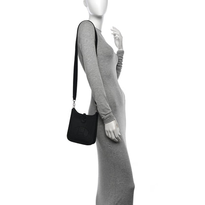 Hermes Taurillon Clemence Evelyne TPM Black 2 of 10