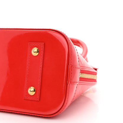 Louis Vuitton Vernis Alma BB Rouge Grenadine 8 of 10
