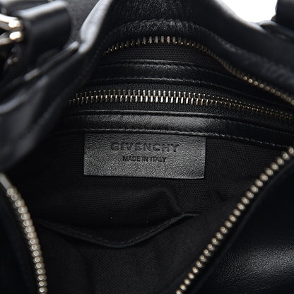Givenchy Calfskin Medium Pandora Logo Strap Black 5 of 9