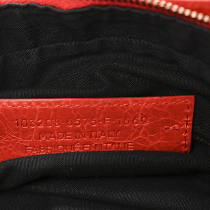 Balenciaga Agneau Classic Hardware First Rouge Coquelicot Rouge Braise 8 of 11