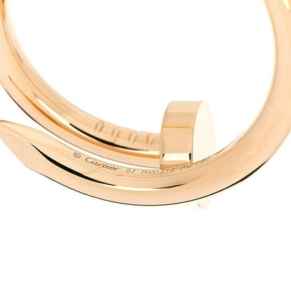 Cartier 18K Yellow Gold Juste Un Clou Ring 57 8 4 of 4