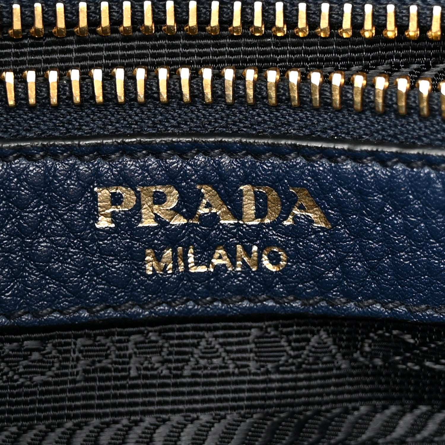 Prada Vitello Daino Hobo Messenger Bag Baltico 6 of 12