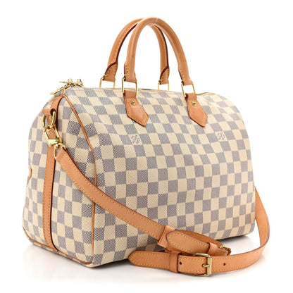 Louis Vuitton Damier Azur Speedy Bandouliere 30 3 of 18