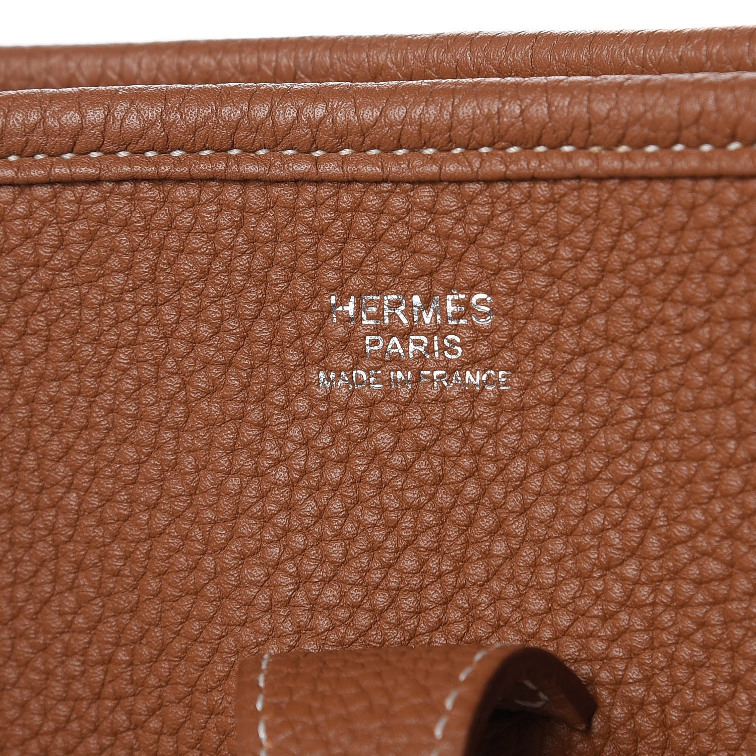 Hermes Togo Evelyne III PM Gold 6 of 10