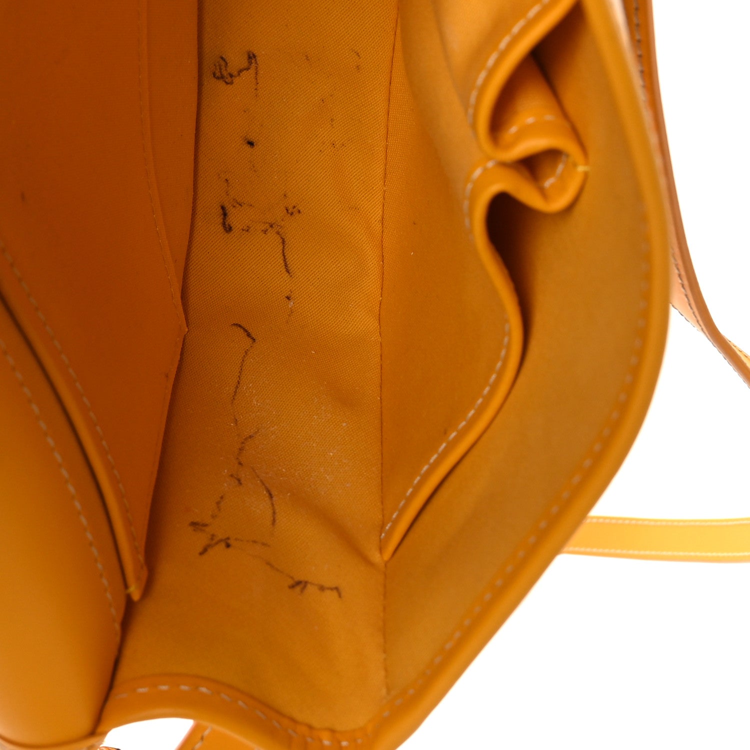 Goyard Goyardine Belvedere II PM Messenger Bag Yellow 9 of 9