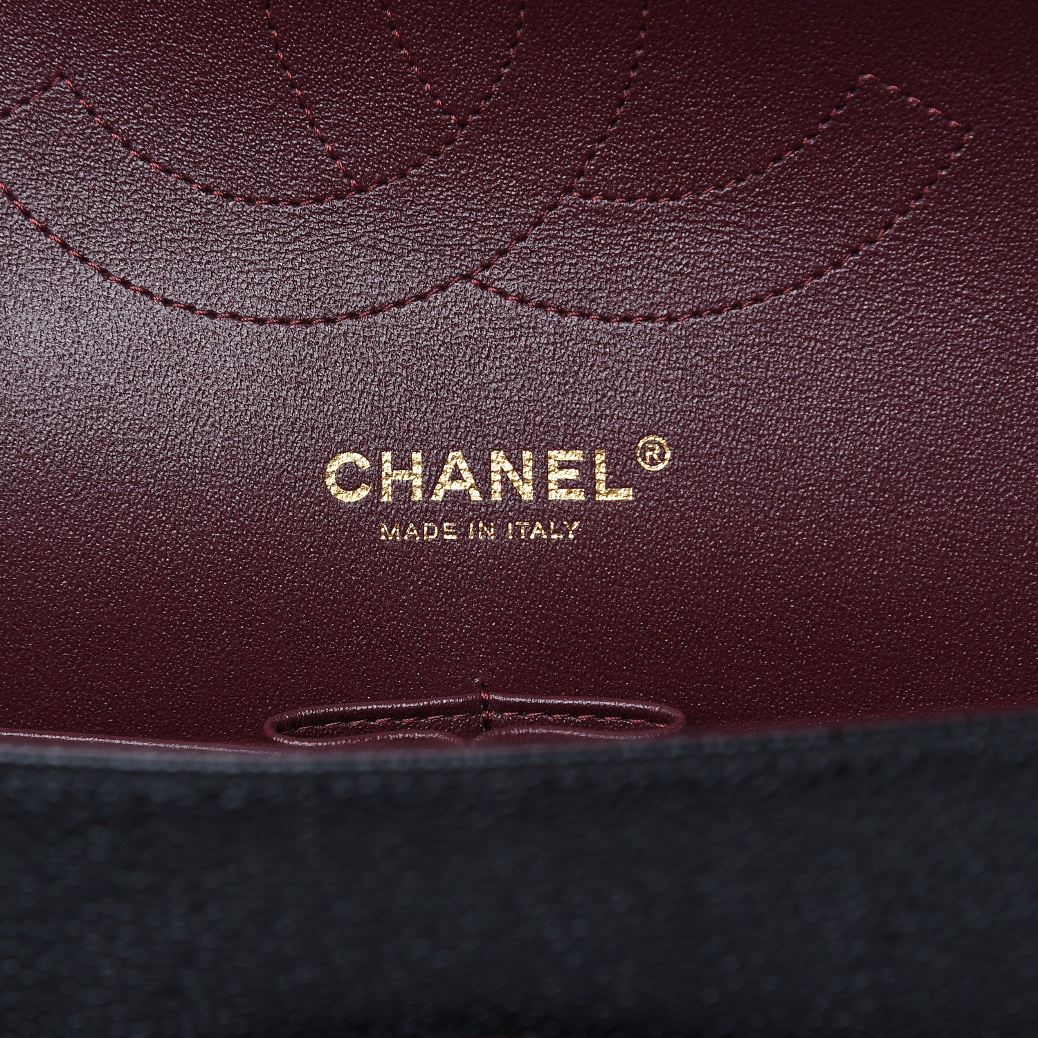 Chanel Caviar Quilted Jumbo Double Flap Black 6 of 9