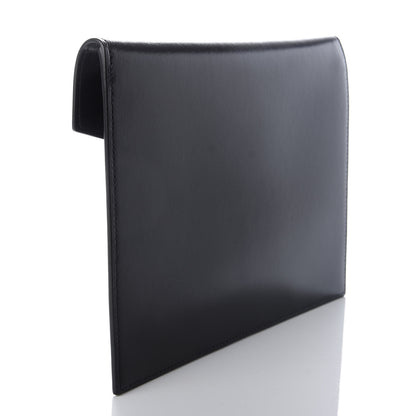 Saint Laurent Smooth Shiny Calfskin Monogram Uptown Baby Pouch Black 3 of 7