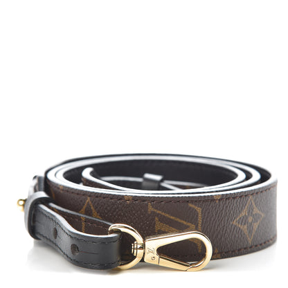 Louis Vuitton Monogram Bandouliere Shoulder Strap XL Black 1 of 4
