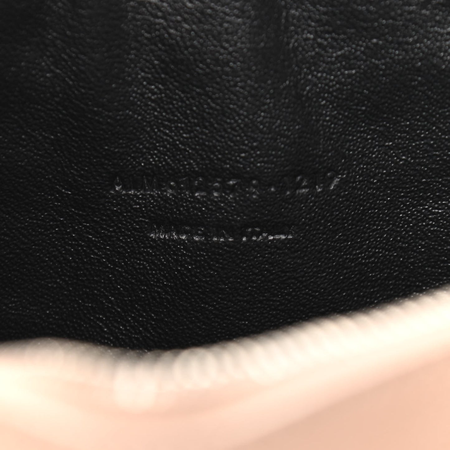 Grain De Poudre Matelasse Monogram Mini Lou Camera Bag Dark Latte