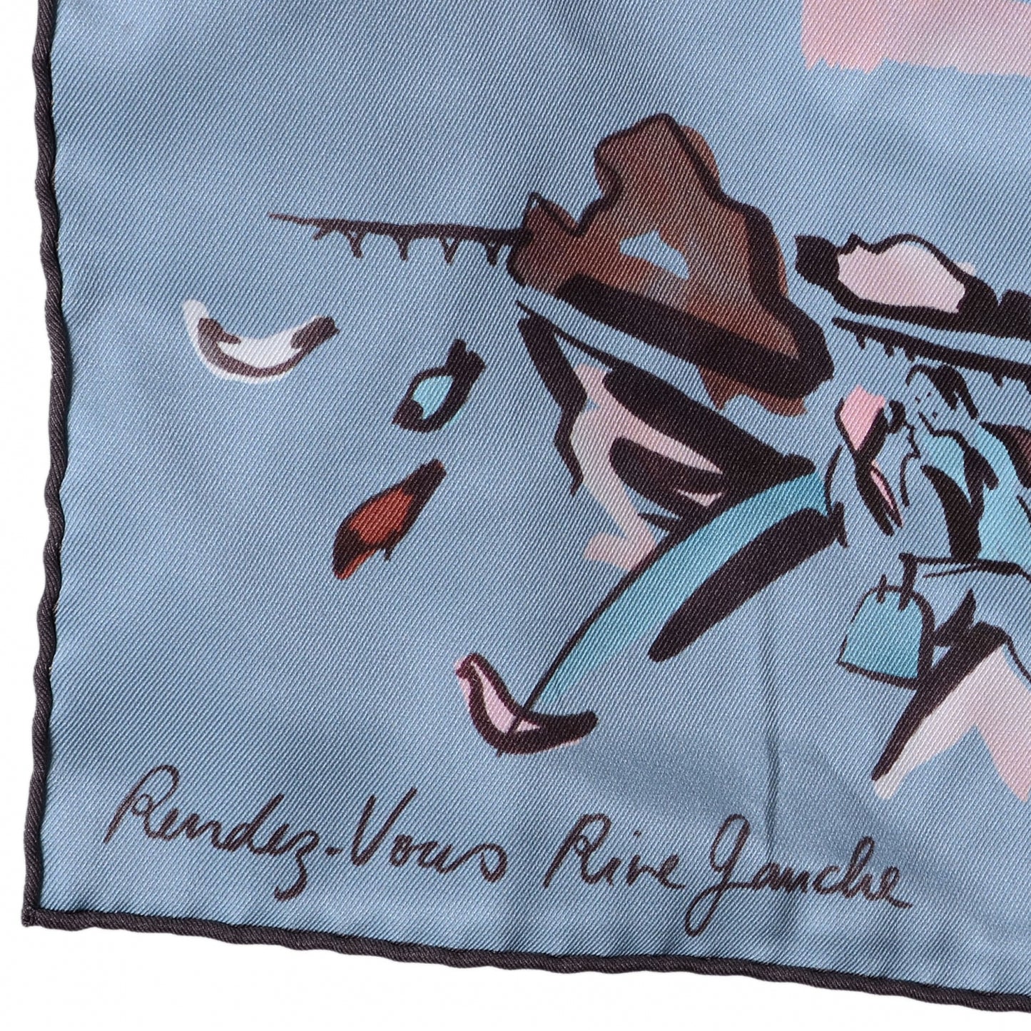 Silk Rendez Vous Rive Gauche Scarf 70