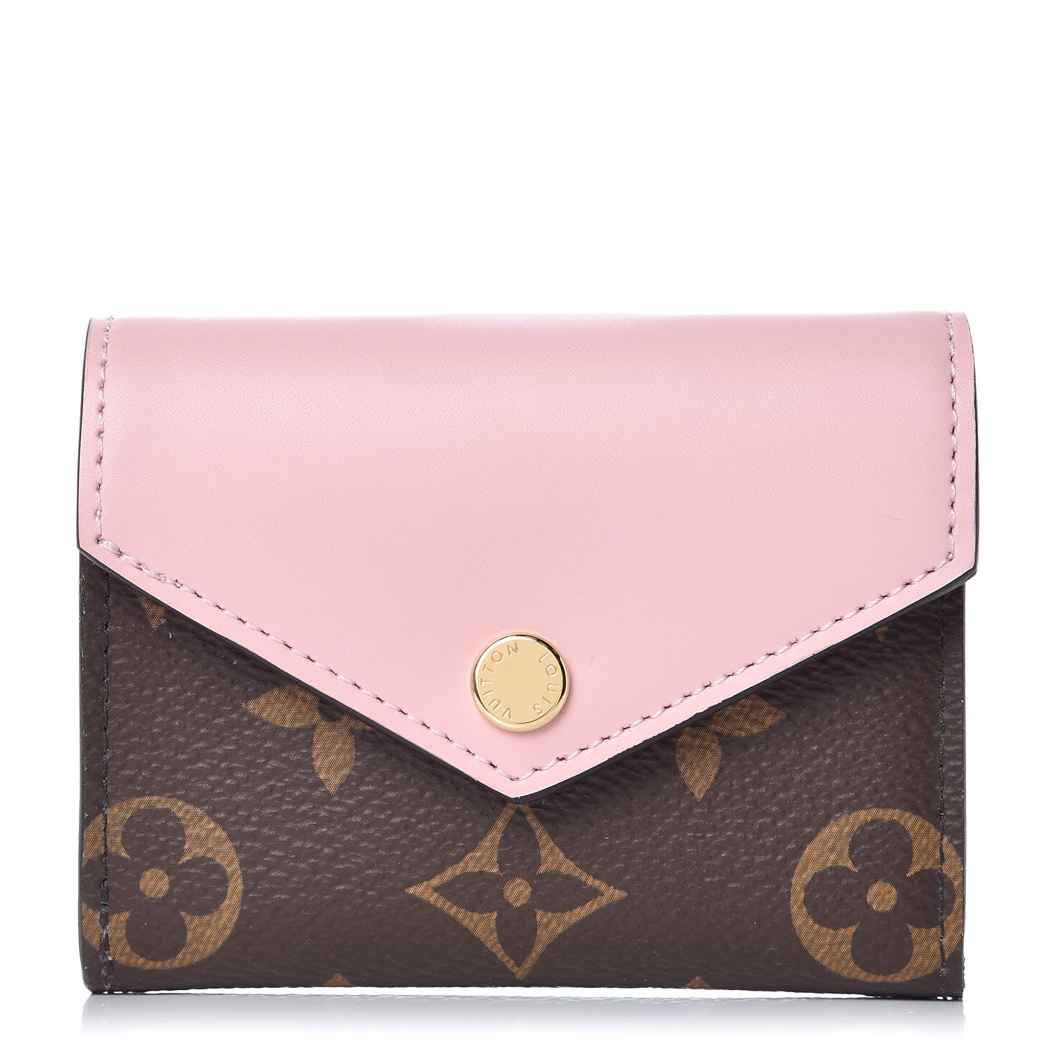 Louis Vuitton Monogram Zoe Wallet Rose Ballerine 1 of 7