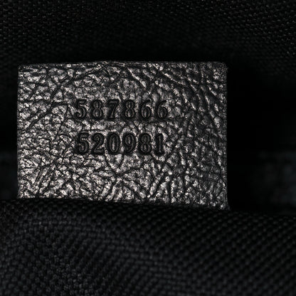Gucci Fluffy Calfskin Morpheus Convertible Backpack Black 10 of 16