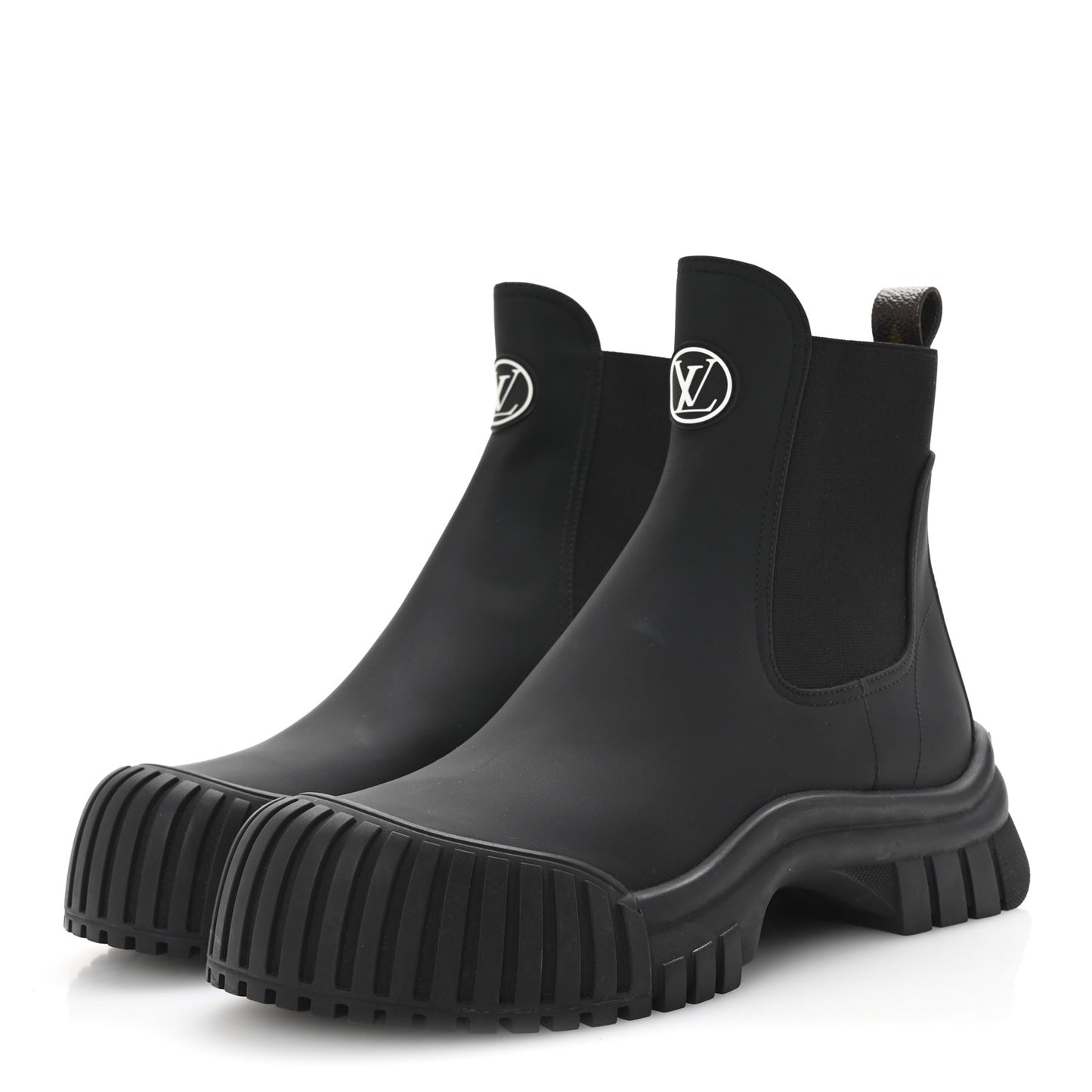 Calfskin Ruby Flat Ankle Boots 39 Black