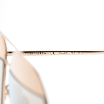 Christian Dior Split 1 Aviator Sunglasses Gold 6 of 8