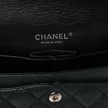 Chanel Iridescent Calfskin Quilted 2.55 Reissue 224 Flap Black 5 of 17