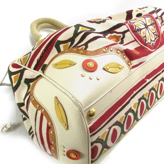Canvas Canapa Embossed Frame Bag