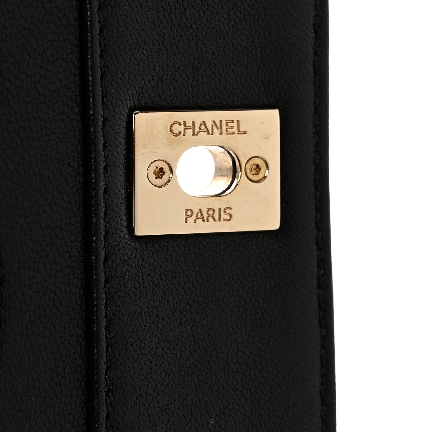 Chanel Sheepskin Chevron Quilted Small Vintage Mademoiselle Flap Black 9 of 16