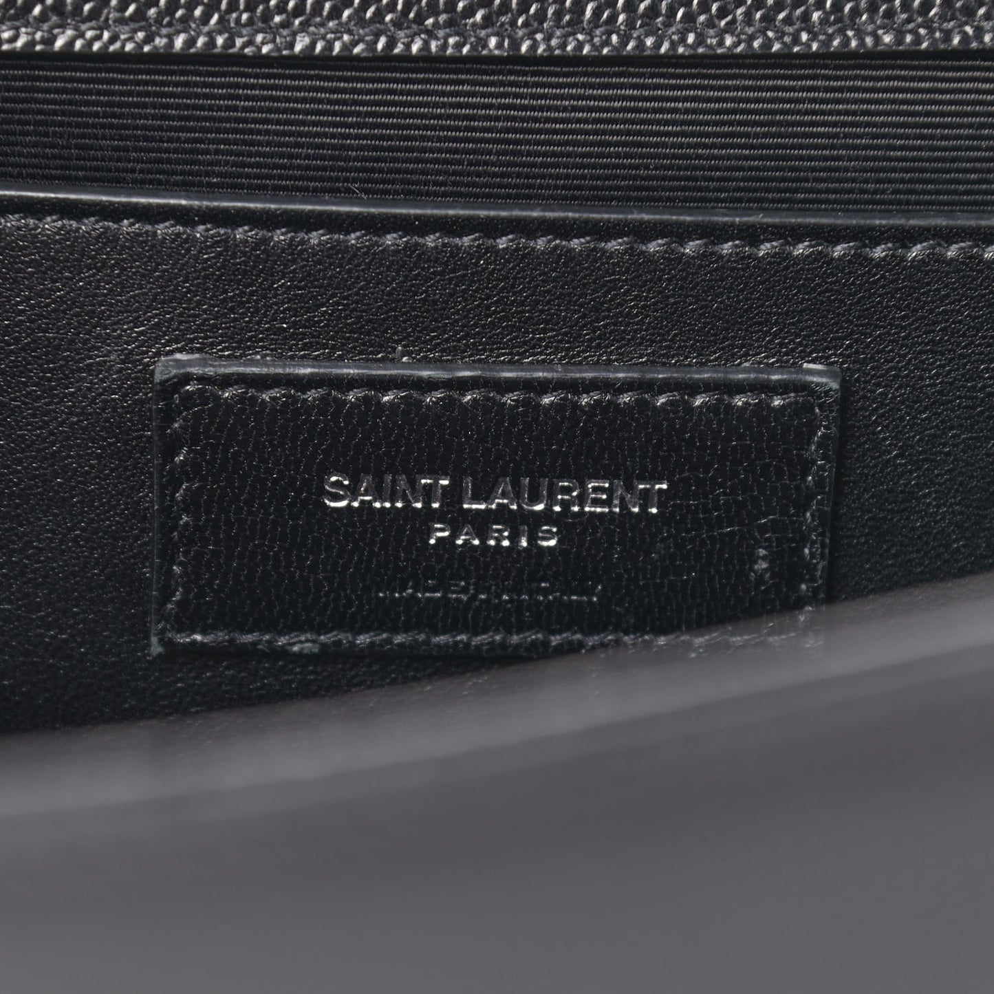 Grain De Poudre Large Classic Monogram Kate Satchel Black