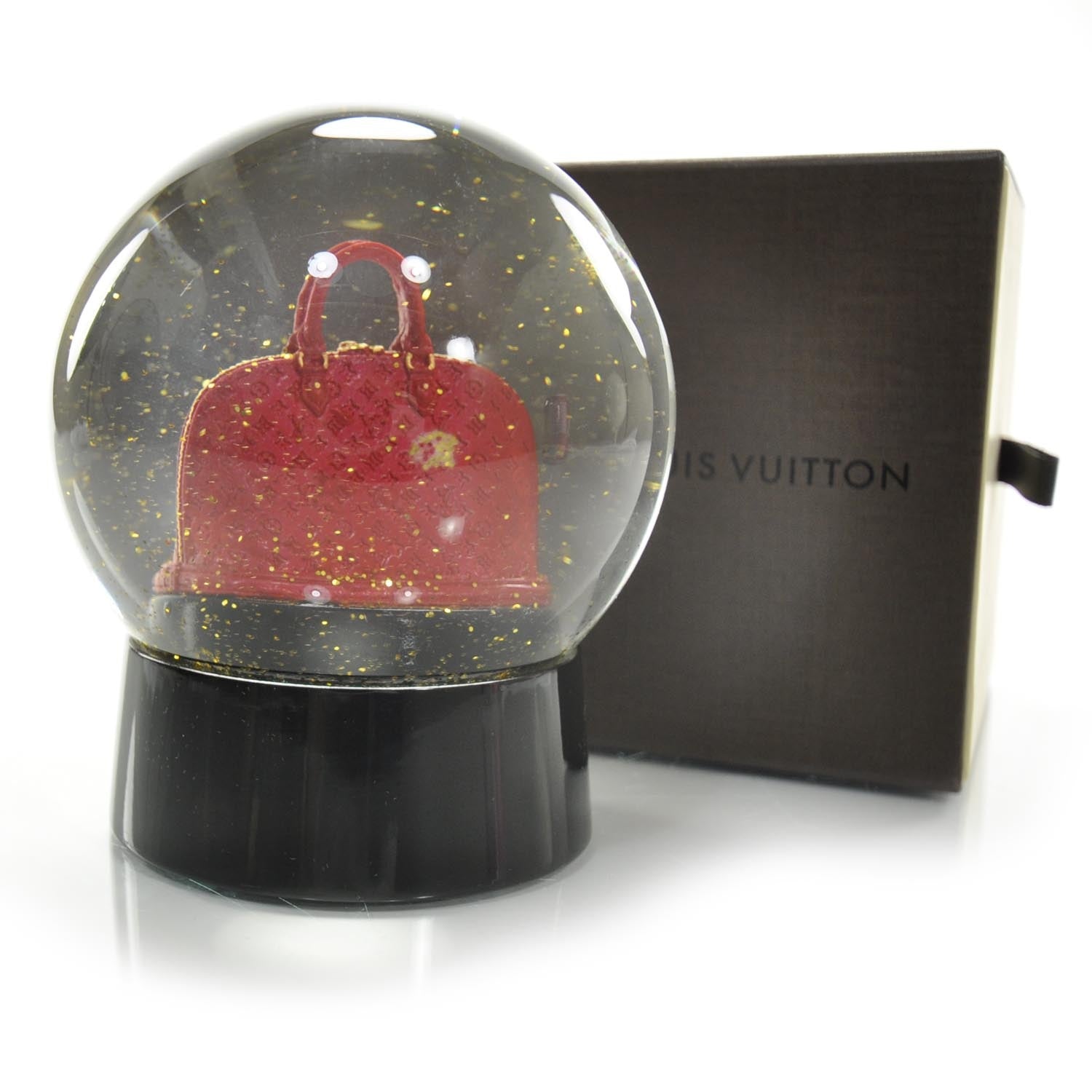 Louis Vuitton Alma Snow Globe Boule A Neige Rouge 2 of 6