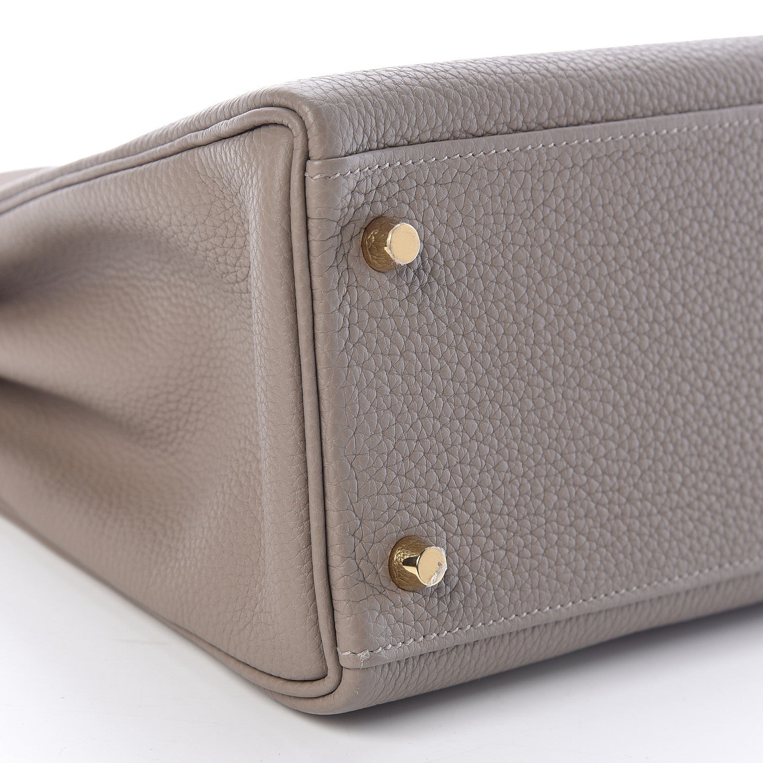 Hermes Togo Kelly Retourne 32 Gris Asphalte 4 of 47