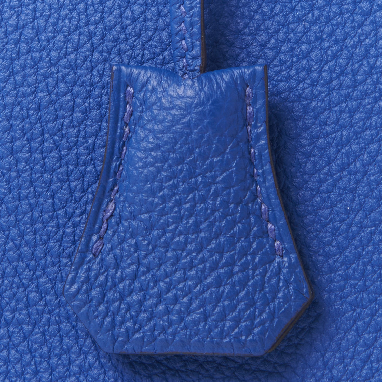 Hermes Togo Birkin 25 Bleu Electrique 27 of 29